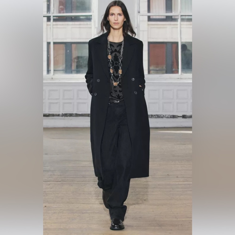 ZARA WOOL BLEND COAT